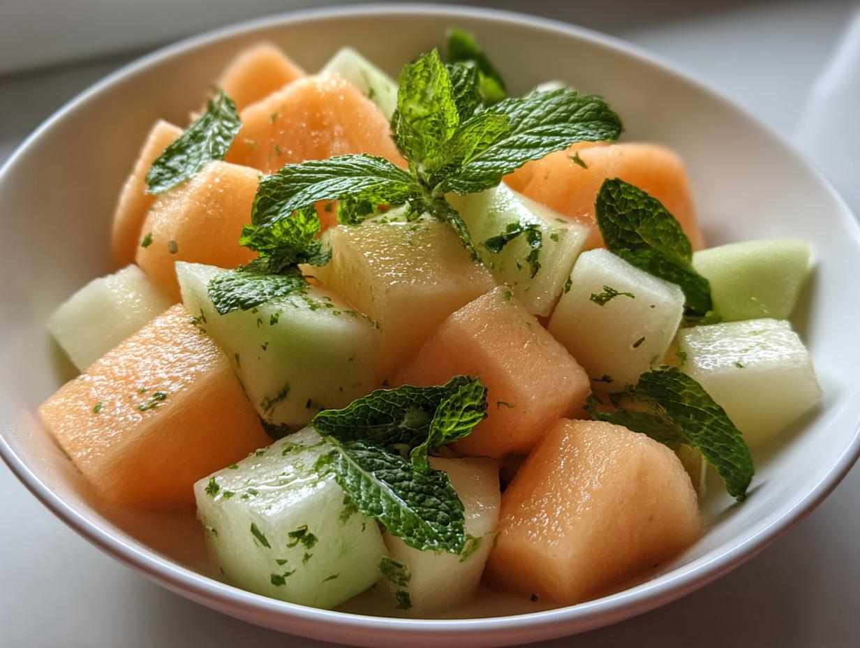 Ensalada Refrescante de Melón