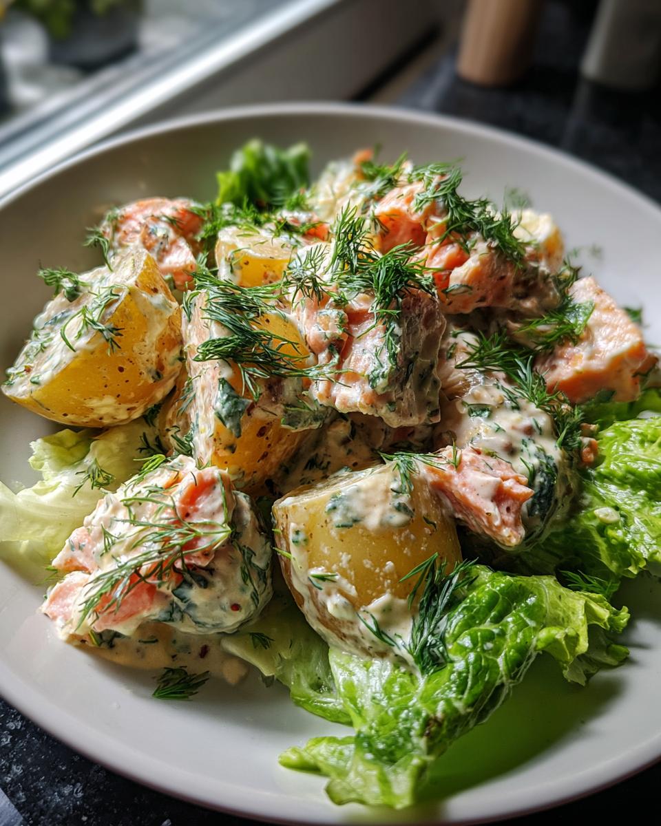 Ensalada de Papa y Salmón - detail 1