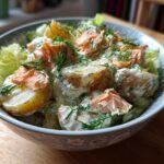 Ensalada de Papa y Salmón
