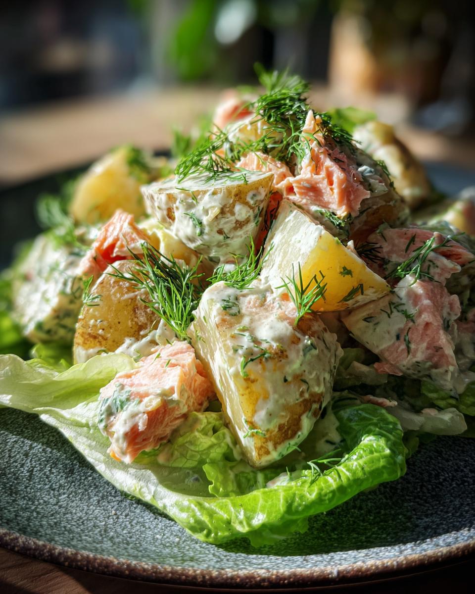 Ensalada de Papa y Salmón - detail 2