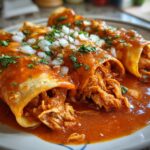 Entomatadas de Pollo con Queso