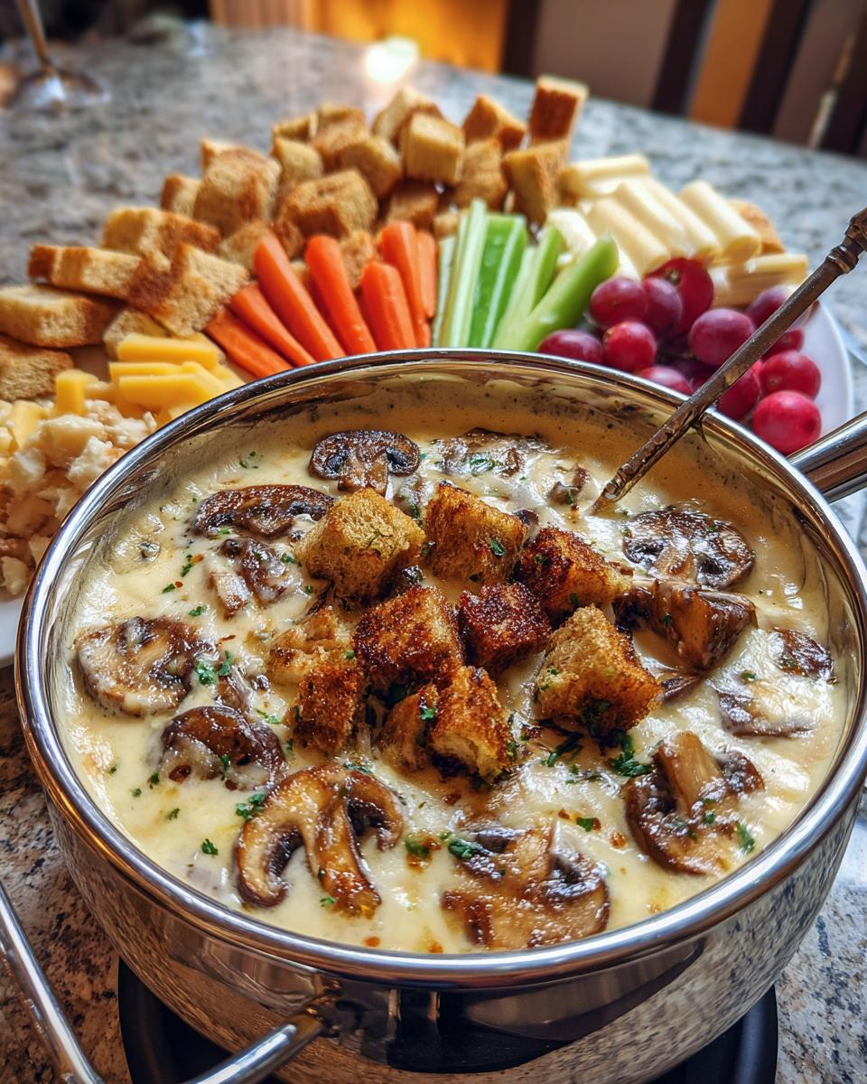Fondue de Champiñones - detail 1