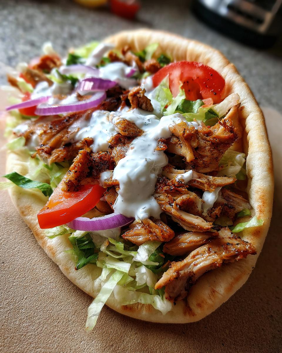 Gyro de Pollo - detail 1