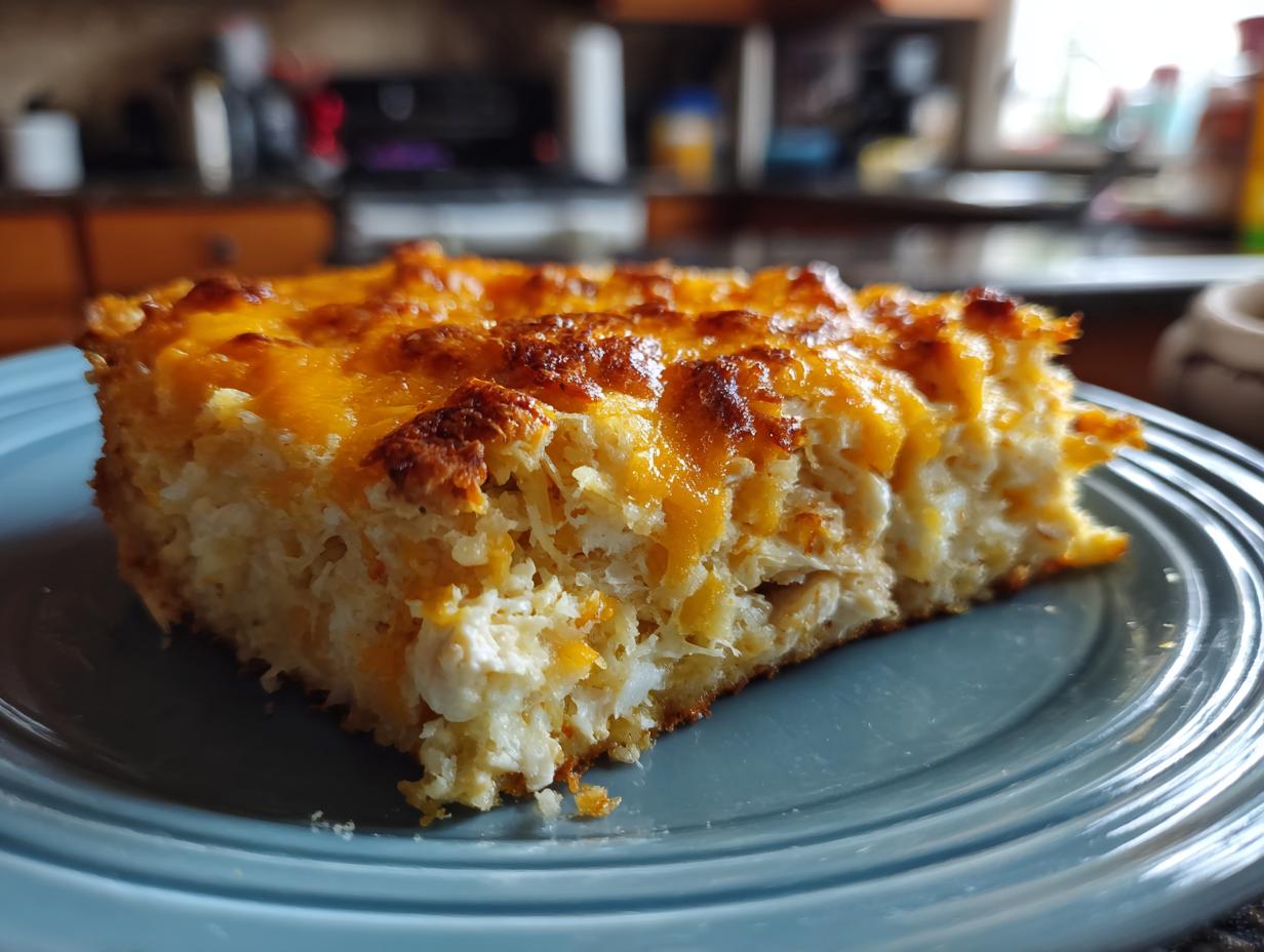 Pastel de Pollo con Queso