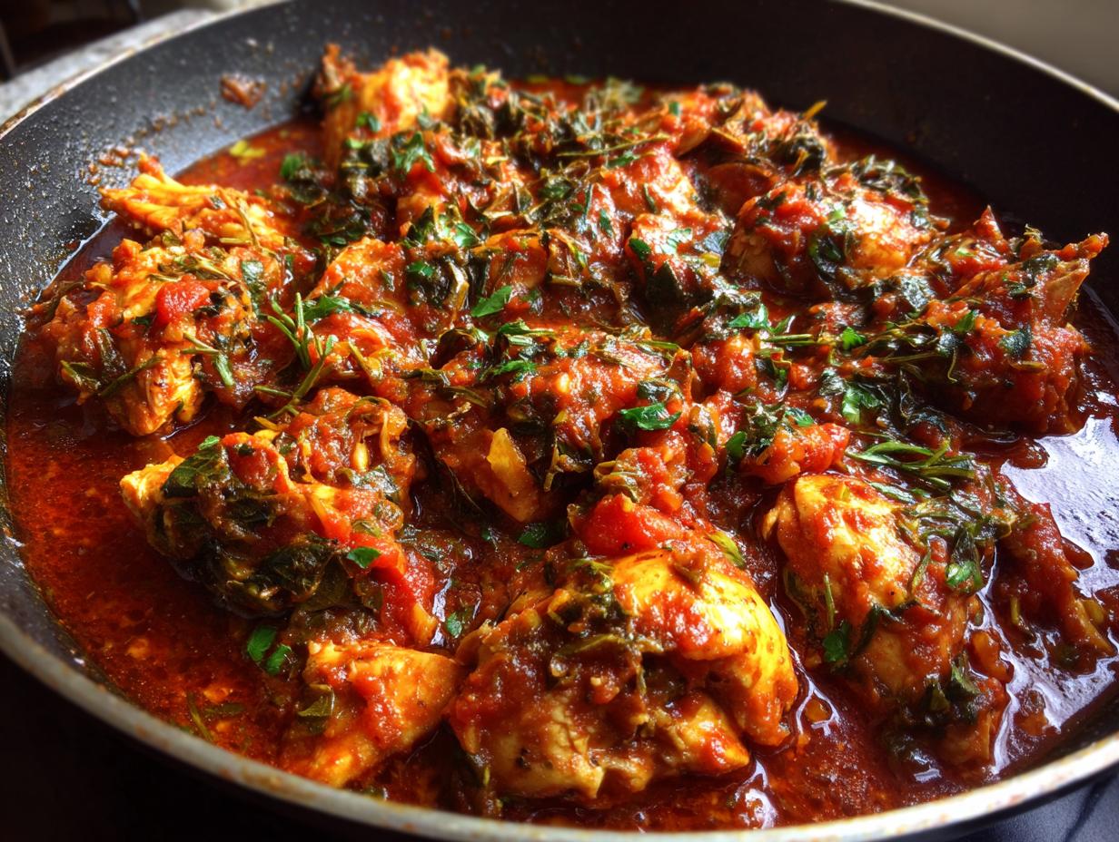 Pollo a la Criolla Fácil