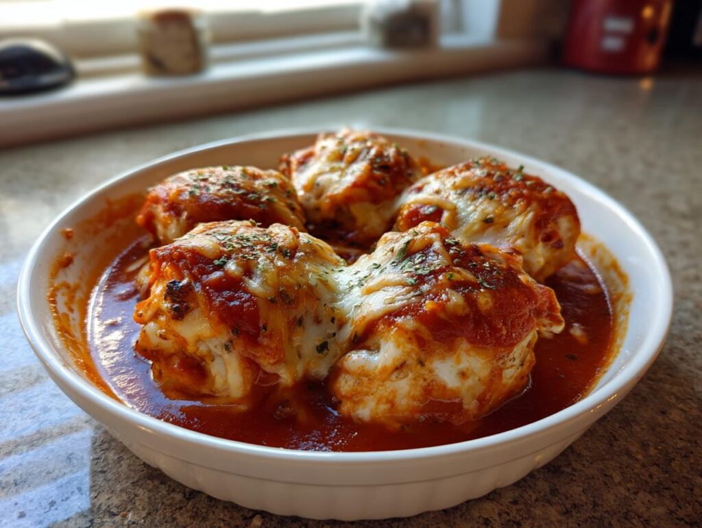 Rollitos de Pollo con Salsa