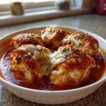 Rollitos de Pollo con Salsa