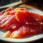 Salmón Curado al Betabel