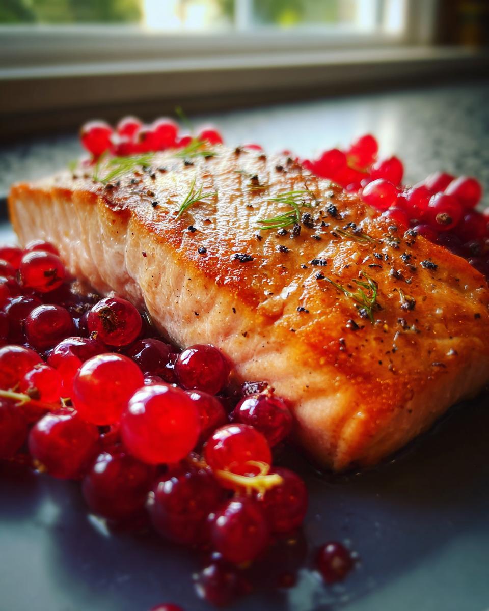 Salmón al Horno con Frutos Rojos - detail 1