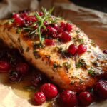 Salmón al Horno con Frutos Rojos