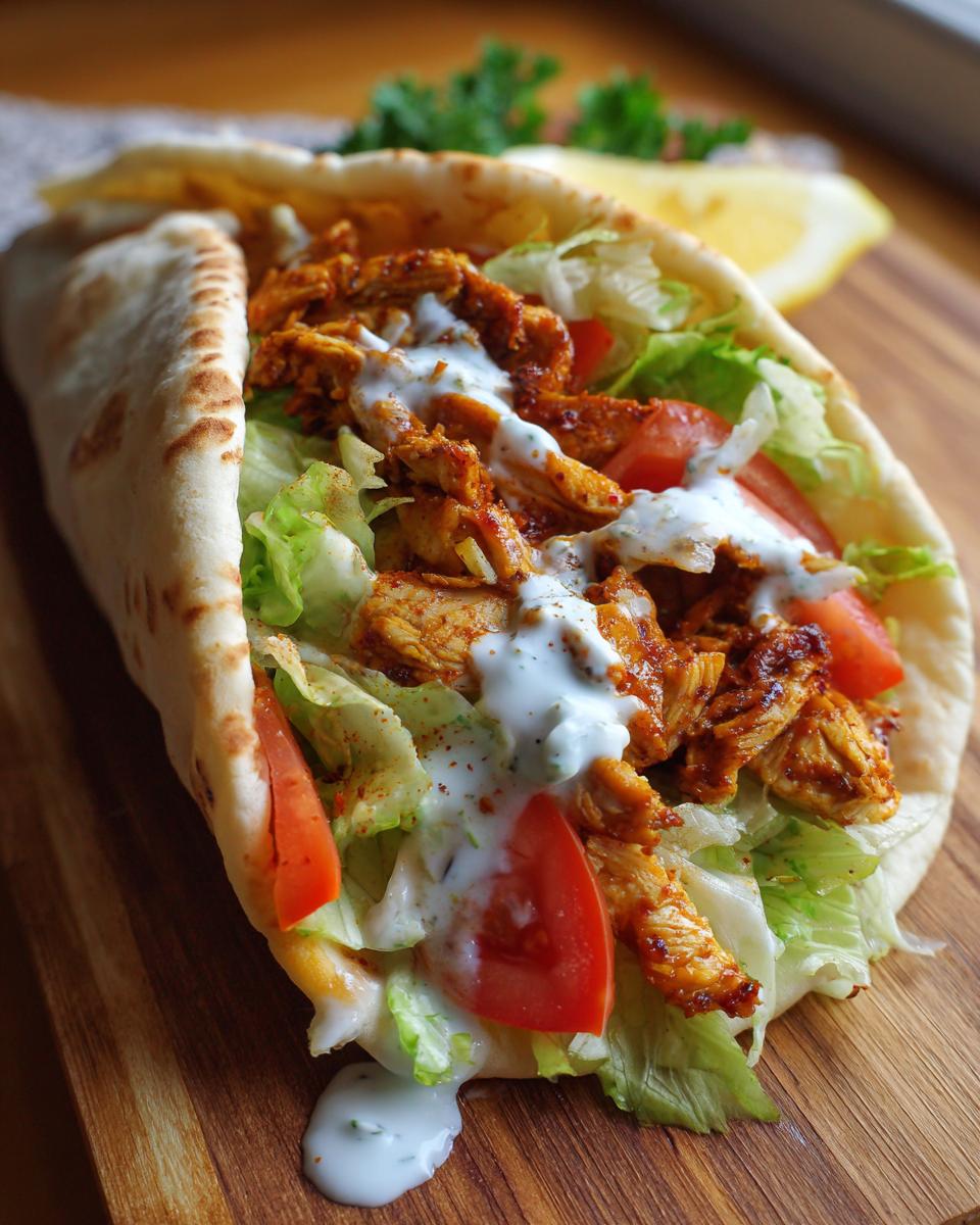 Shawarma de Pollo Fácil - detail 2