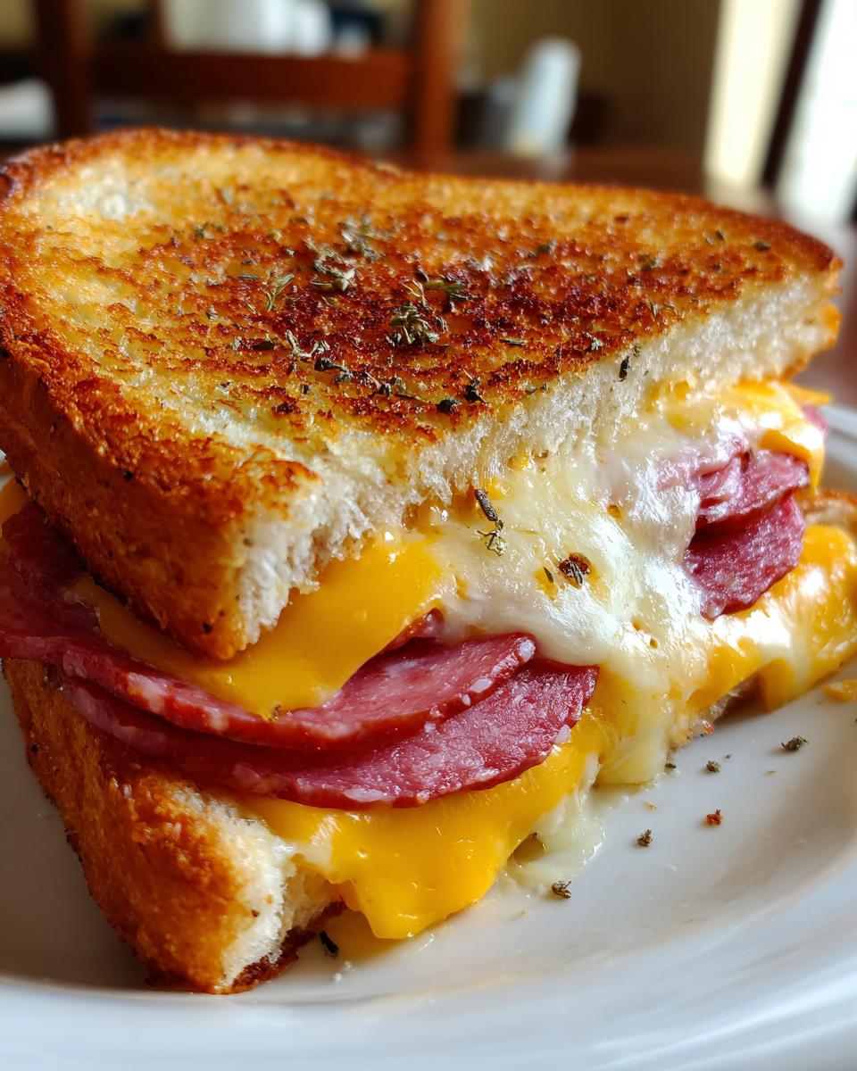 Sándwich Salami y Cheddar - detail 2