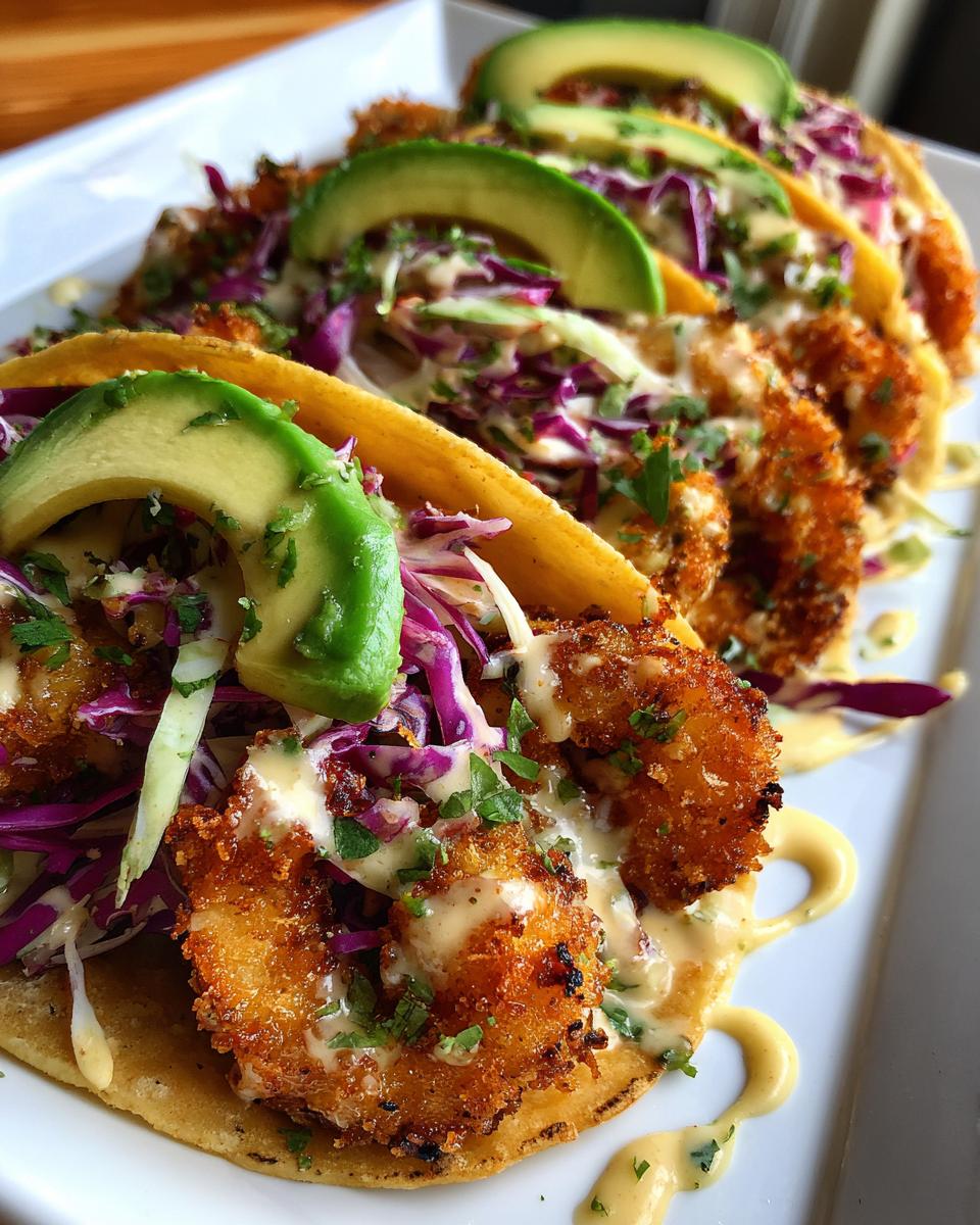 Tacos de Camarón al Coco - detail 1