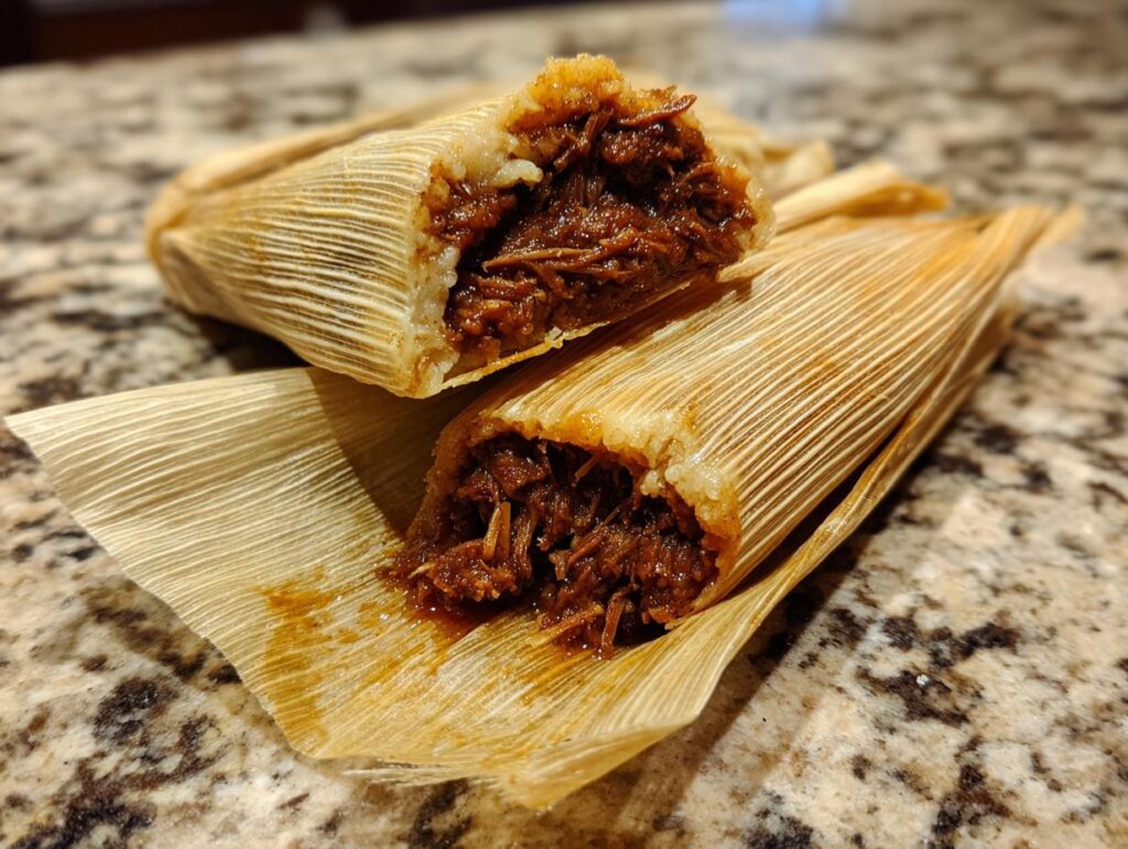 Tamales de Mole